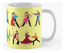 Comprar Taza X4 Baile De Parejas En El Salón De Baile Calidad Premiu