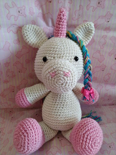 Amigurumi - Unicórnio De Crochê