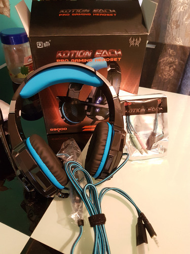 Auriculares Gaming Kotion Each G9000 Negros