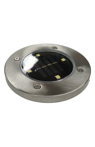 2 Lampara Solar 4 Led Con Sensor De Movimiento