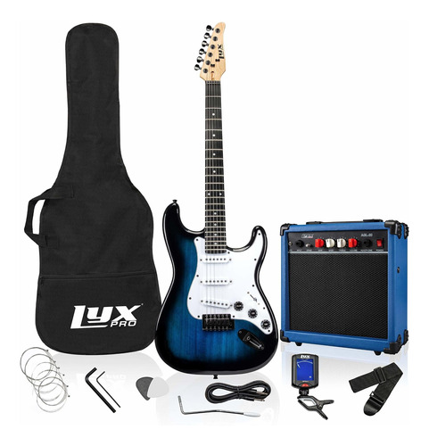 Kit Guitarra Electrica Amplificador 20w Todo Accesorio