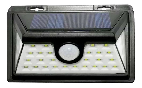 Pack 10 Foco Solar 30 Led Exterior Con Sensor De Movimiento