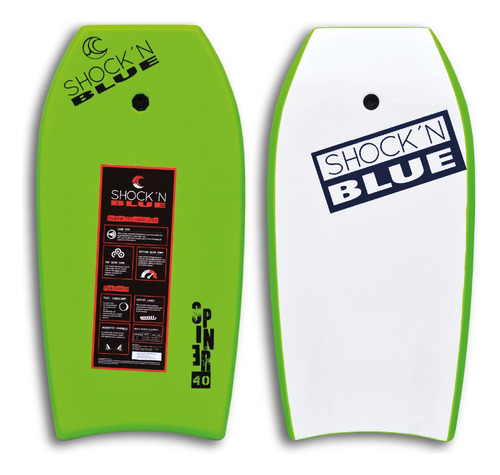 Tabla Bodyboard Shock`n Blue Spinner 40