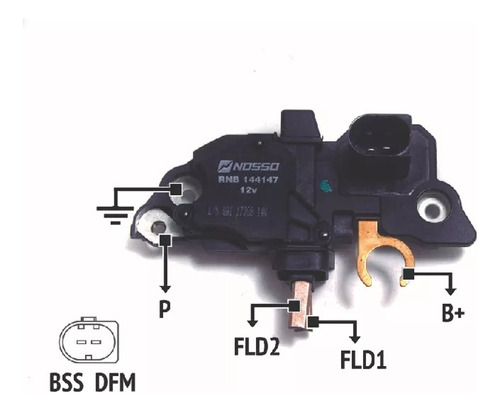 Regulador De Voltaje Sistema Bosch Mercedes Benz