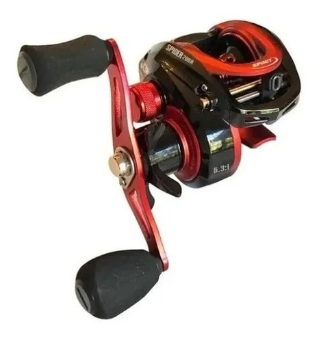 Reel Rotativo Huevito Spinit Spider 200 Baitcast 6 Rul.