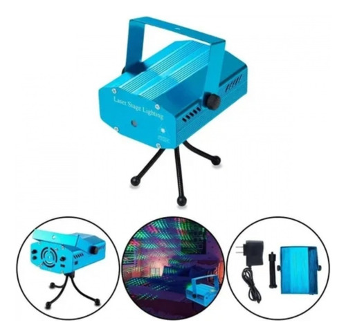 Kapbom KA-1039 Mini Projetor Laser Luzes Led Natal Natalino Holográfico 127/220V