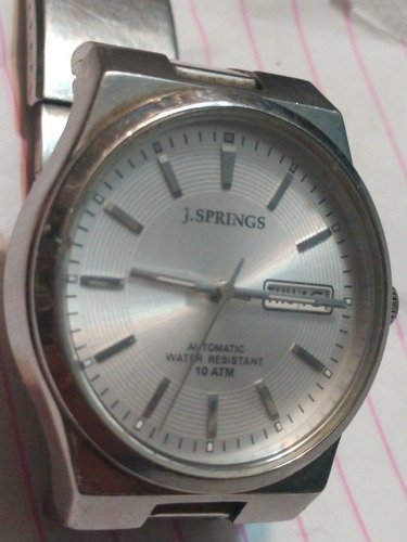 Relógio J.springs Funcionando Leia A Descrição
