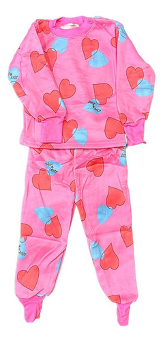3 Pijama Conjunto Niña Y Niño Polar Pantalón + Polerón.