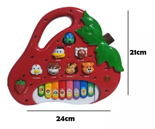 Teclado Piano Musical Bebê Brinquedo Infantil Divertido Drum, Brinquedo  para Bebês Nunca Usado 53895185