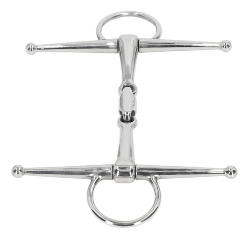 Horse Snaffle Bit, 135 Mm, Profesional Para Equinos