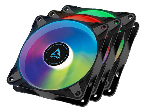 Ventilador De Capa Arctic P12 Pwm Pst A-rgb 120 Mm 2000 Rpm,