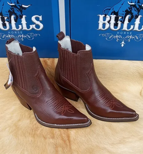 Bota country cheap bico fino masculina