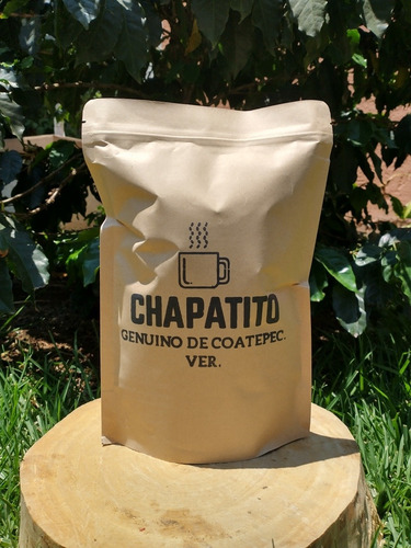 Café Chapatito Genuino De Coatepec Bolsa Metalizada De 500gr