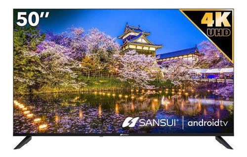 Smart TV Sansui SMX50V1UA LED Android Pie 4K 50" 100V/240V