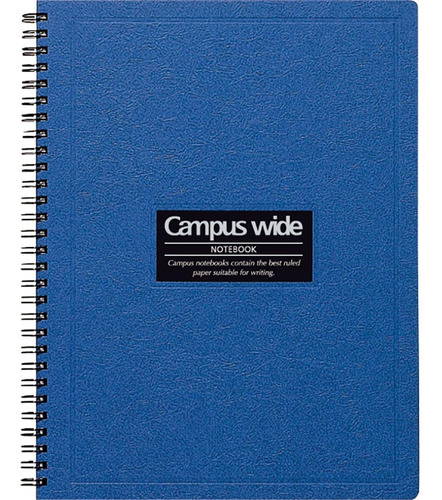 Cuaderno Anillado Campus Amplio B5 Regla 70 Hojas Aozu ...