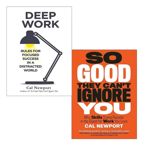 Libro: Cal Newport 2 Books Collection Set (deep Work: Rules