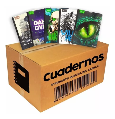 Caja De Cuadernos Cocidos | MercadoLibre 📦