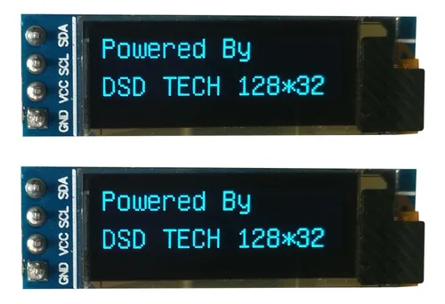 comprar Dsd Tech 2 Pcs Iic Oled Display 0.91 Pulgadas Para Arduino A