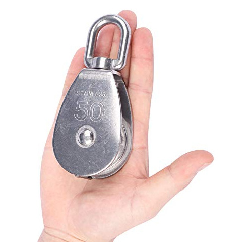 Polea De Polea Única Lordhardware M50 Acero Inoxidable...