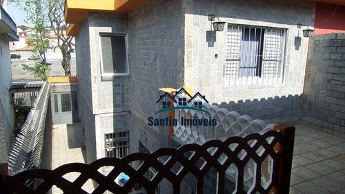 Imagem 12 de 14 de Sobrado Com 3 Dormitórios À Venda, 158 M² Por R$ 530.000,00 - Vila Guiomar - Santo André/sp - So0459