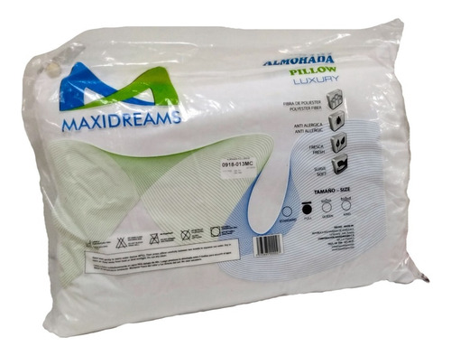 Imagen 1 de 2 de Almohada Full 50x70 Maxidreams Pillow Luxury 0918-013