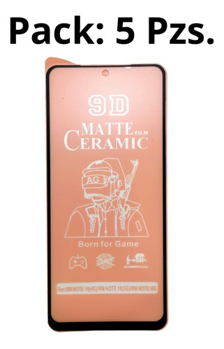 Protector Pantalla Ceramica Mate Redmi Note 10s Tienda Fisic