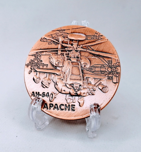 Moneda Militar, Helicoptero Ah 64 Apache