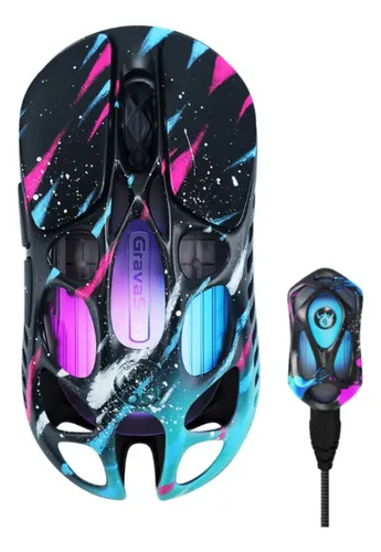 Mouse Gravastar Mercury X Pro Gamer Wireless 32000 Dpi 8k Bz