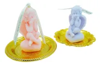 Comprar 2 Angel Soy Wax Vela 2 Bandeja De Velas Doradas, Velas Velas