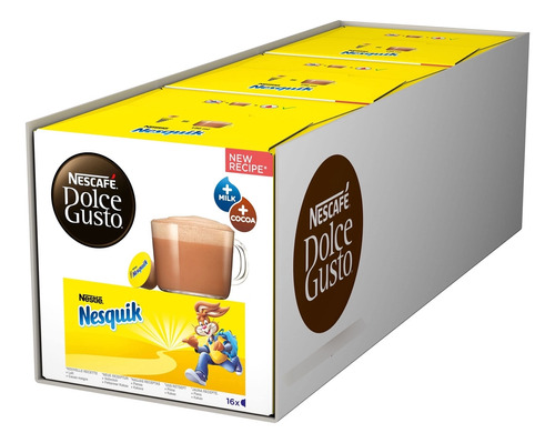 Nescafé Dolce Gusto Nesquik, 16 cápsulas, 3 pack