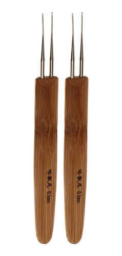 Gancho Doble Crochet Hooks Agujas De Ganchillo Micro -