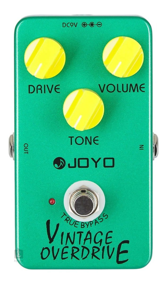 Pedal de efecto Joyo Vintage Overdrive JF-01  verde