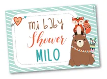 Comprar Kit Imprimible Animalitos Nórdicos Mod.8 Baby Shower Cumple