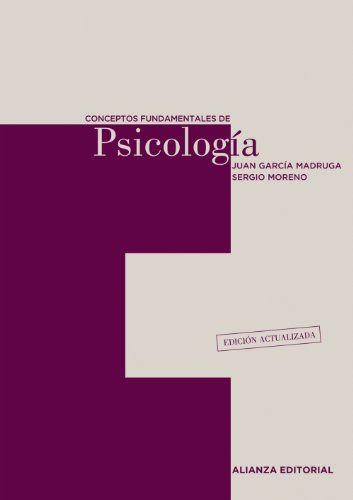 Libro Conceptos Fundamentales De Psicología De  García Madru