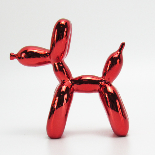 Figura Decorativa De Resina Para Un Perro En Forma De Globo