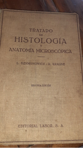 Tratado De Histologia Krause Ad