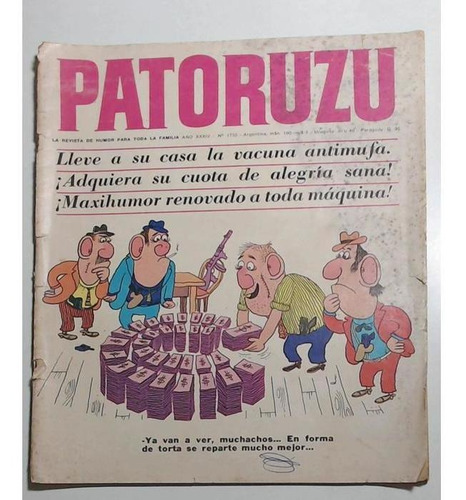 Revista Patoruzu 1732 Año Xxxiv Fecha 17 De Abril 1971