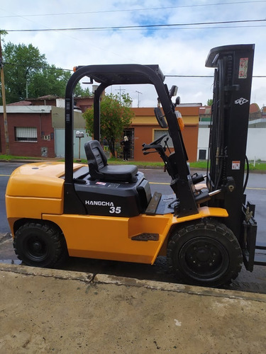 Autoelevador Hc Hangcha 3,5 Tn Tt 4 Vias Hidraulicas