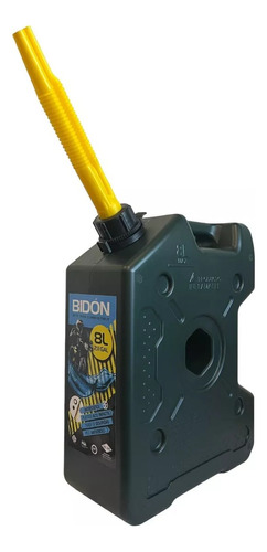 Bidon Combustible 8 Litros C/pico - Auto - Moto - Lancha
