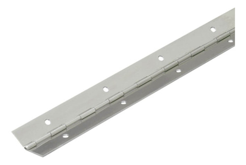 Dobradiça Piano Em Aço Inox De 2 Metros X 50 Mm