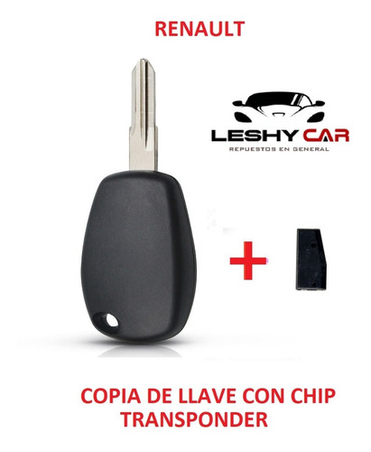 Copia De Llave Renault Logan Sandero Stepway Duster Clio