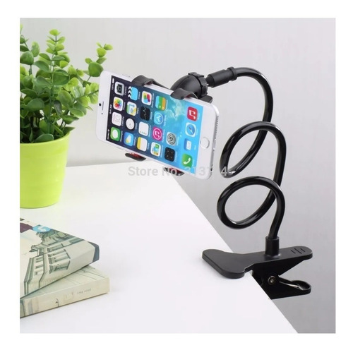 Base Soporte Pinza Flexible Celular Universal Iphone 10 Pzs