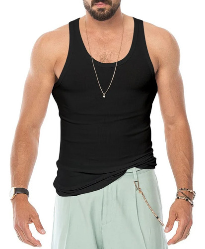 Camisa Casual Para Hombre Tanks O Tees Para Hombre