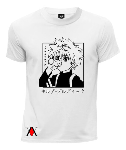 Camiseta Anime Hunter × Hunter Killua Leche