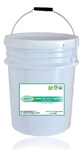 Aceite De Coco Orgánico Sin Sabor Enature 19 L