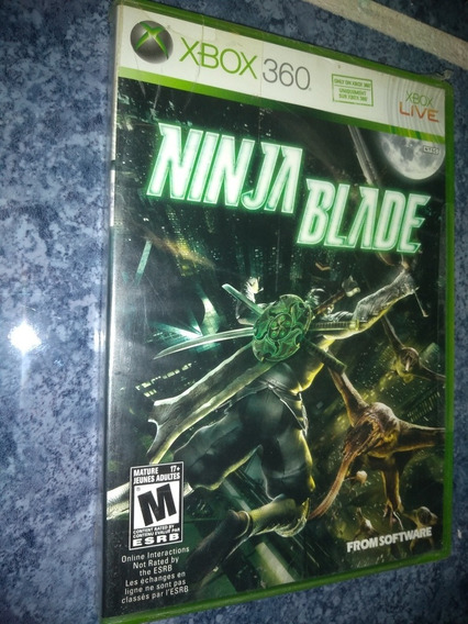 Xbox 360 Live Video Juego Ninja Blade Cerrado Mercado Libre