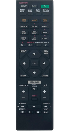 Control Remoto Rmt-am340u Para Sony  Mhc-v90dw Sa-v90dw