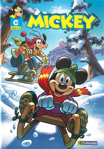Hq Disney Mickey, Volume 38: Mickey, Donald E Pateta, Autor Stefano Ambrosio, Editora Culturama Ltda, 2022