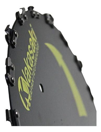 Disco Com Corrente Tipo Motosserra Para Roçadeira - 230mm
