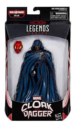 Figura Cloak And Dagger Marvel Legends Series 6 PuLG Hasbro